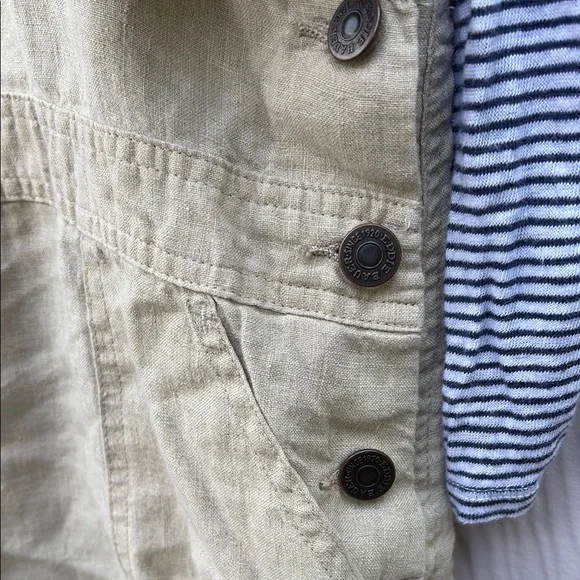 Eddie Bauer Linen Jumper Overall Dress - Picture 3 of 6
